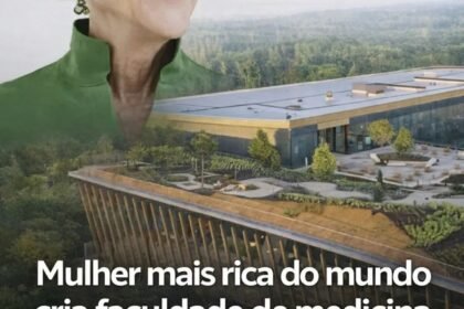 Mulher mais rica do mundo cria faculdade de medicina gratuita para alunos de baixa renda