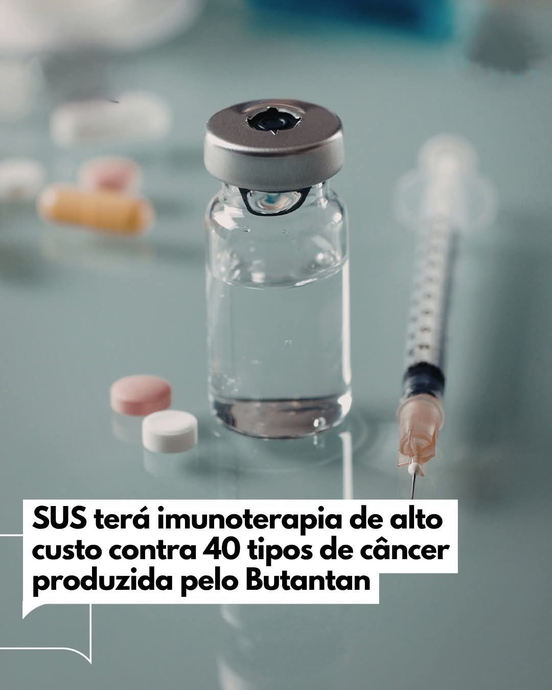 SUS terá imunoterapia de alto custo contra 40 tipos de câncer produzida pelo Butantan