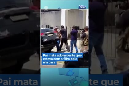 Pai mata adolescente queestava com a filha deleem casa