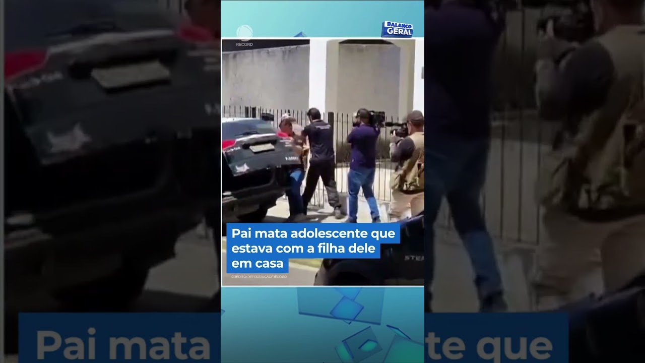 Pai mata adolescente queestava com a filha deleem casa