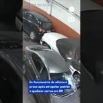 Ex-funcionário de oficina é preso após atropelar patrão e quebrar carros em BH