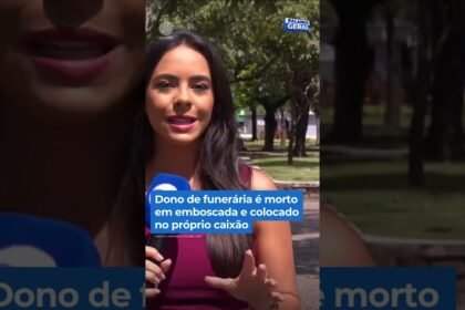 Dono de funerária é morto em emboscada e colocado no próprio caixão