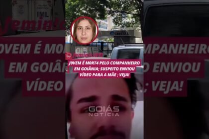 JOVEM É MORTA PELO COMPANHEIRO EM GOIÂNIA; SUSPEITO ENVIOU A MÃE: VEJA!