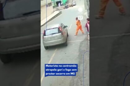 Motorista na contramão atropela mulher e foge sem prestar socorro em Minas Gerais!