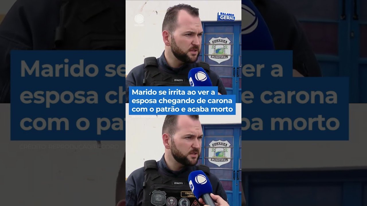Marido se irrita ao ver a esposa chegando de carona com o patrão e acaba morto! Marido se irrita ao ver a esposa chegando de carona com o patrão e acaba morto!