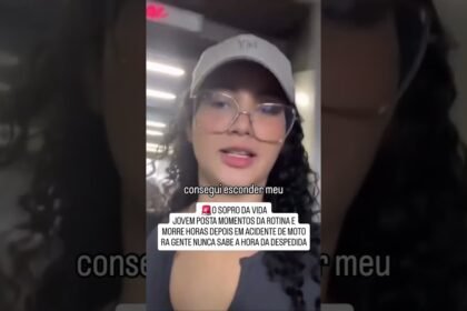 Ela morreu em um grave acidente de moto, algumas horas depois de gravar esse vídeo ! 💔😭 A mãe de @_larissamachadooo se desesperou ao ver o corpo da filha em Manaus. Por @raimundinhooficial