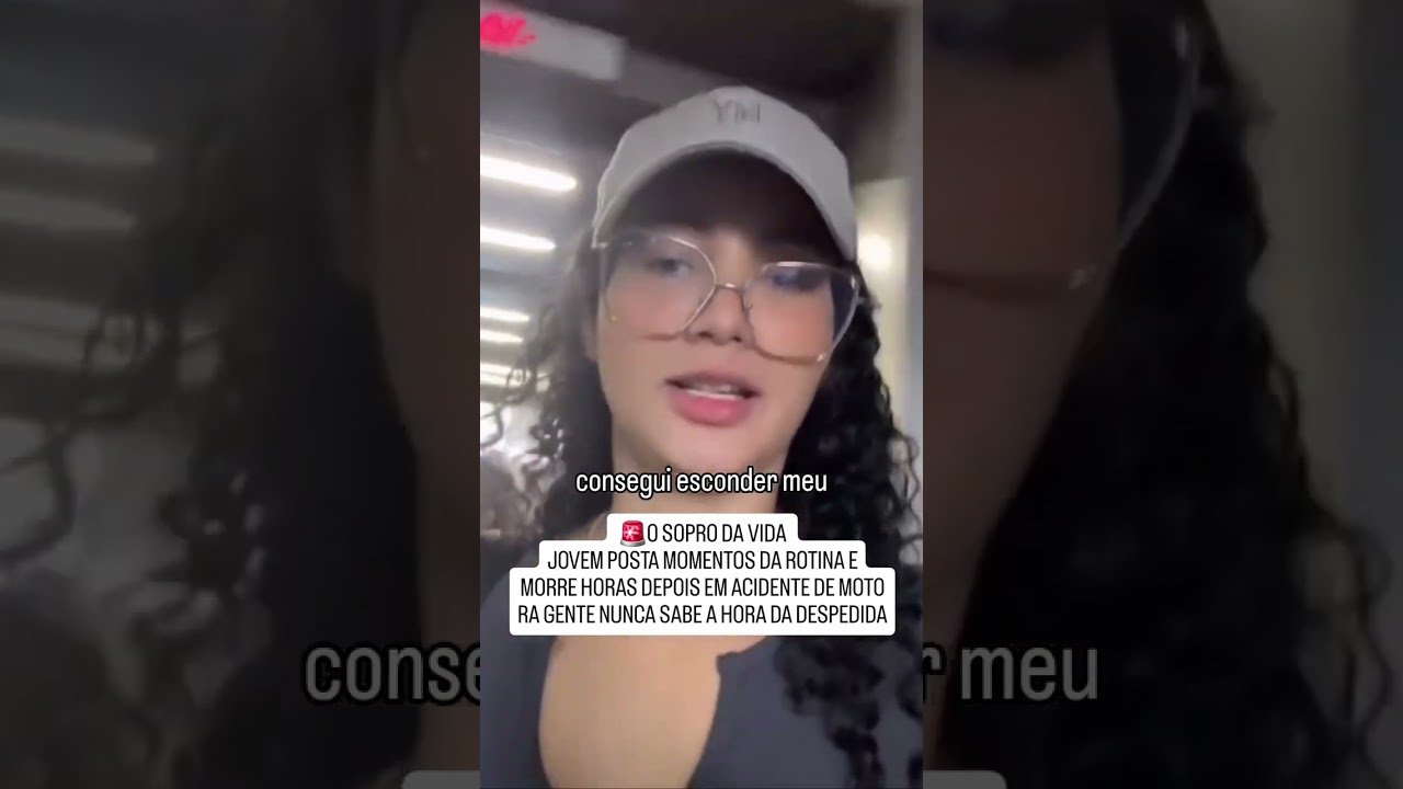 Ela morreu em um grave acidente de moto, algumas horas depois de gravar esse vídeo ! 💔😭 A mãe de @_larissamachadooo se desesperou ao ver o corpo da filha em Manaus. Por @raimundinhooficial