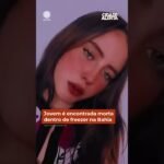 Jovem é encontrada morta dentro de freezer na Bahia