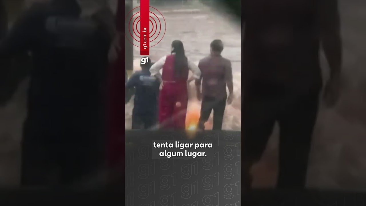 Áudio revela desespero de passageira em carro coberto por enxurrada em Bauru