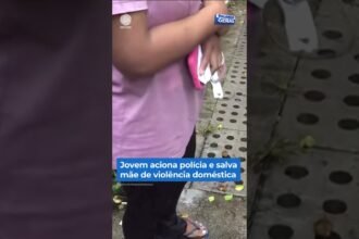 Jovem aciona polícia e salva mãe de violência doméstica