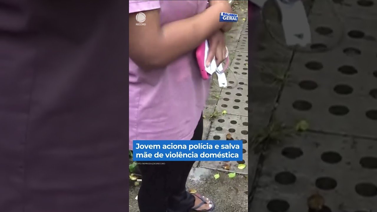 Jovem aciona polícia e salva mãe de violência doméstica