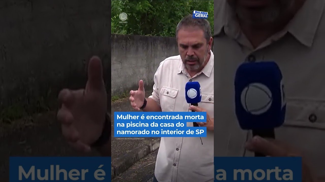 Mulher é encontrada morta na piscina da casa do namorado no interior de SP