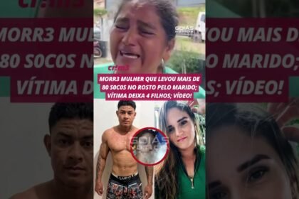 MORRE MULHER QUE LEVOU MAIS DE 80 SOCOS NO ROSTO PELO MARIDO; VÍTIMA DEIXA 4 FILHOS; VÍDEO!