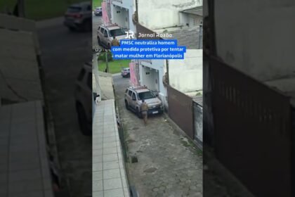Polícia Militar neutraliza homem com medida protetiva por tentar matar mulher em Florianópolis !