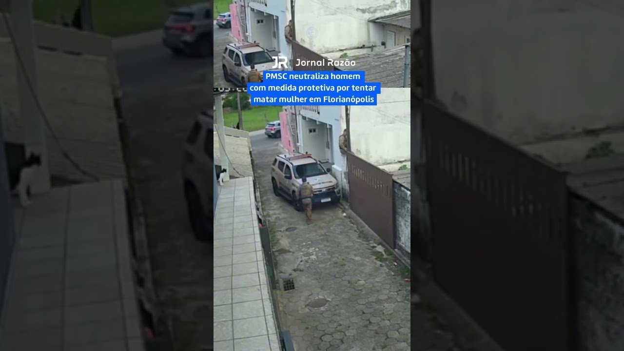 Polícia Militar neutraliza homem com medida protetiva por tentar matar mulher em Florianópolis !