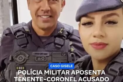 POLÍCIA MILITAR APOSENTA TENENTE-CORONEL ACUSADO DE MATAR A MULHER !