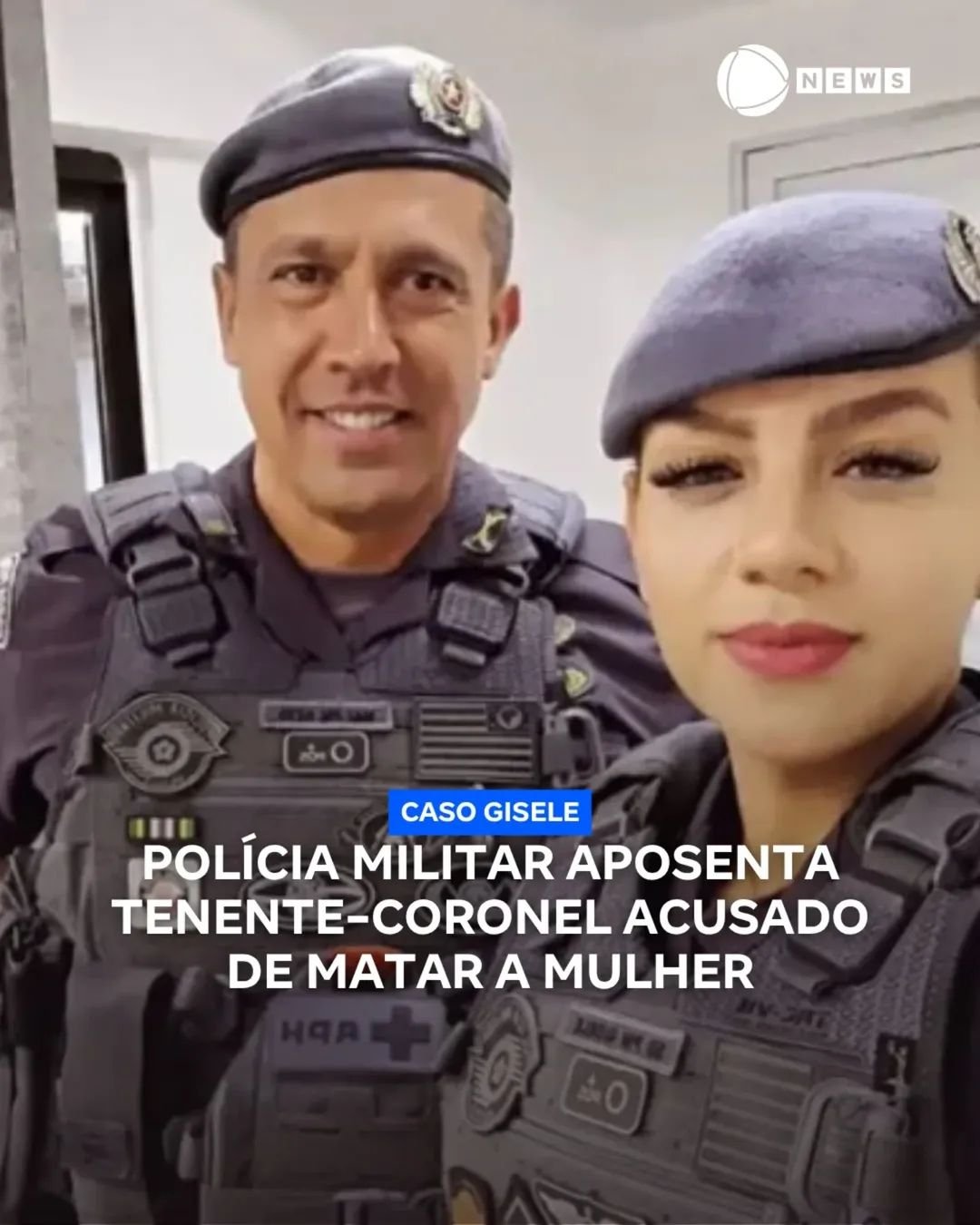 POLÍCIA MILITAR APOSENTA TENENTE-CORONEL ACUSADO DE MATAR A MULHER !