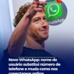 Novo WhatsApp: nome de usuário substitui número de telefone e muda como nos conectamos online