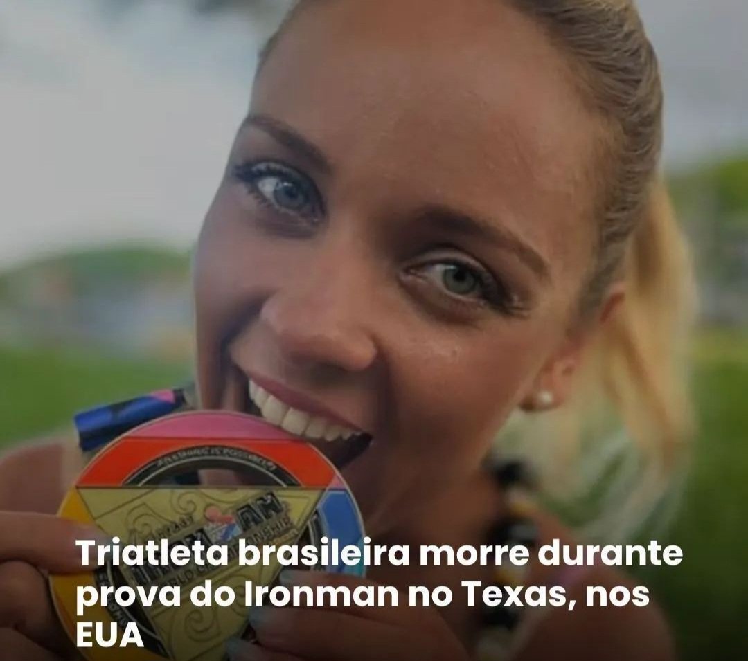 Triatleta brasileira morre durante prova do Ironman no Texas, nos EUA