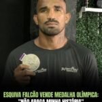 ESQUIVA FALCÃO VENDE MEDALHA OLÍMPICA: “NÃO APAGA MINHA HISTÓRIA”