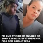 PM QUE ATIROU EM MULHER NA ZONA LESTE DE SP É SUSPENSA, FICA SEM ARM4 E TERÁ RECOLHIMENTO DOMICILIAR