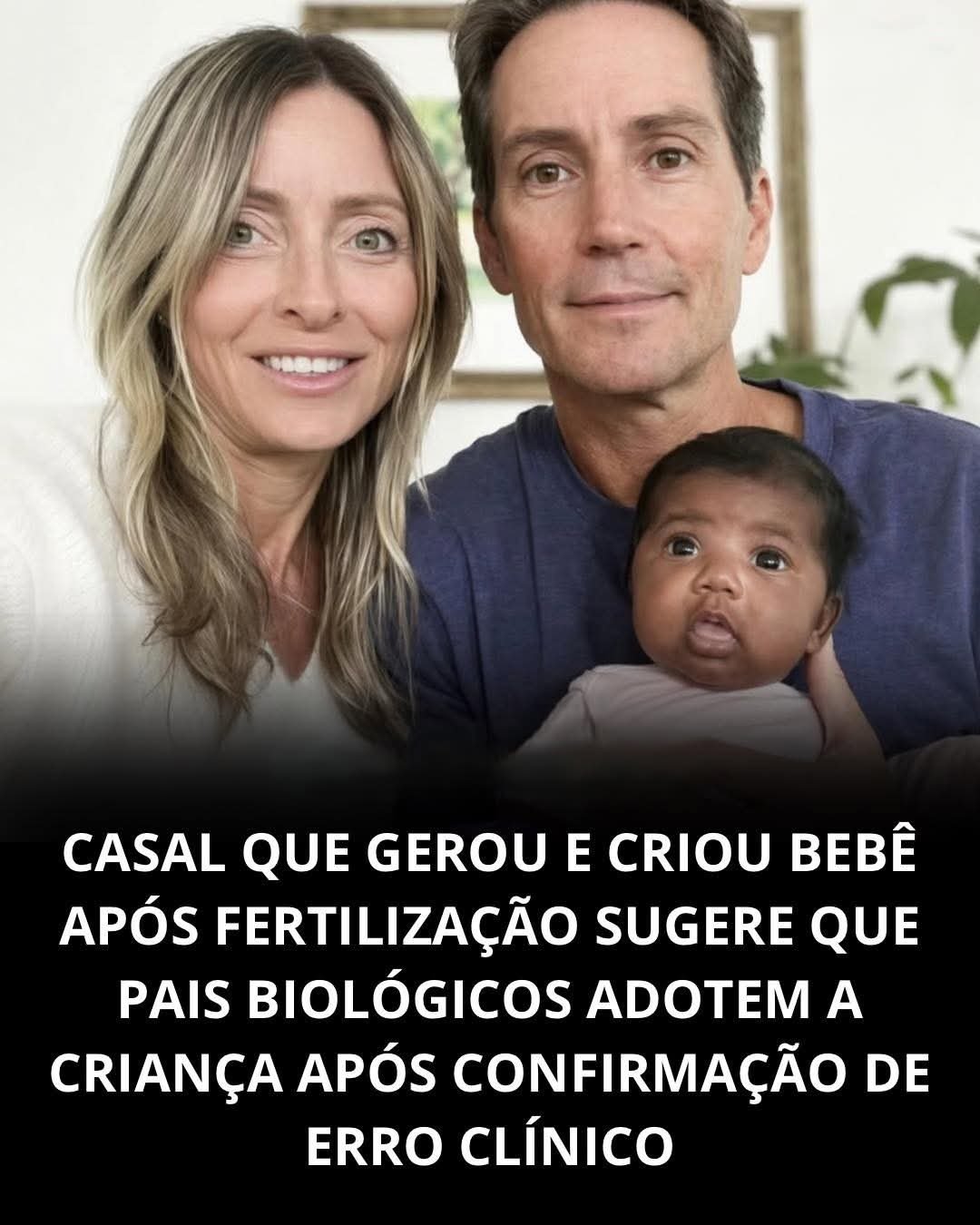 CASAL QUE GEROU E CRIOU BEBÊ APÓS FERTILIZAÇÃO SUGERE QUE PAIS BIOLÓGICOS ADOTEM A CRIANÇA APÓS CONFIRMAÇÃO DE ERRO CLÍNICO CASAL QUE GEROU E CRIOU BEBÊ APÓS FERTILIZAÇÃO SUGERE QUE PAIS BIOLÓGICOS ADOTEM A CRIANÇA APÓS CONFIRMAÇÃO DE ERRO CLÍNICO