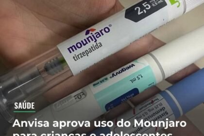 Anvisa aprova uso do Mounjaro para crianças e adolescentes com diabetes tipo 2