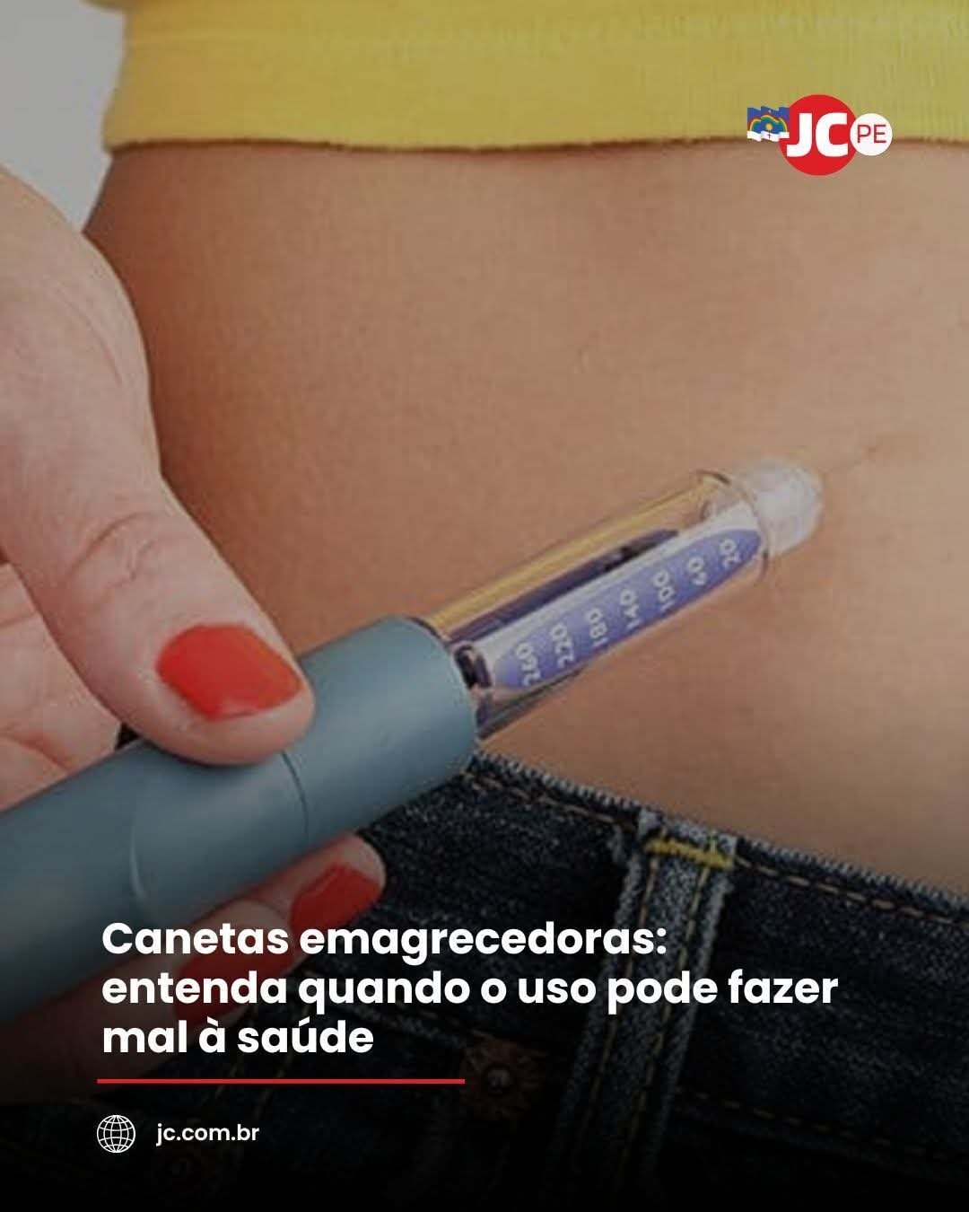 Canetas emagrecedoras: entenda quando o uso pode fazer mal à saúde