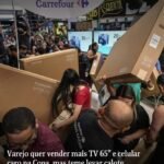 Varejo quer vender mais TV 65″ e celular caro na Copa, mas teme levar calote