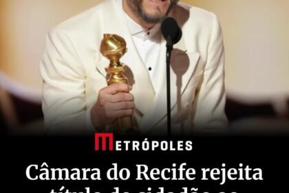 Câmara do Recife rejeita título de cidadão ao ator Wagner Moura