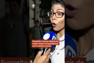 Suspeito é preso depois de matar duas companheiras com mesmo nome !