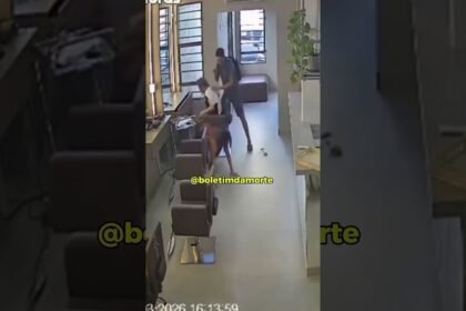 CASAL É FLAGRADO ASSALTANDO SALÃO DE BELEZA NA ORLA DE JOÃO PESSOA!