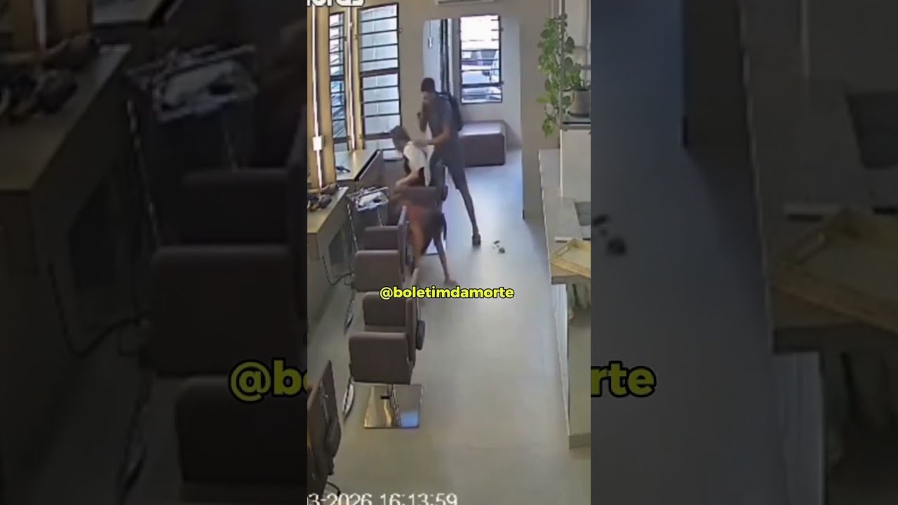 CASAL É FLAGRADO ASSALTANDO SALÃO DE BELEZA NA ORLA DE JOÃO PESSOA!