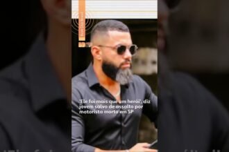 Ele foi mais que um herói’, diz jovem salvo de assalto por motorista morto em SP !