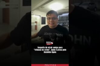 Suspeita de atrair amiga para “tribunal do crime”, Duda é presa pelo Batalhão Águia