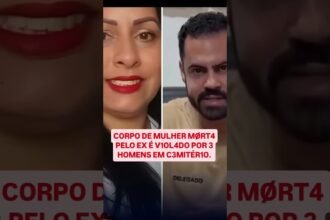 Corpo de vítima de feminicídio foi violado por três homens no cemitério!