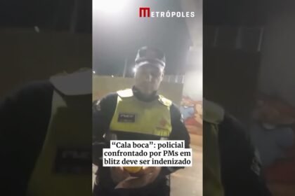Cala boca”: policial confrontado por PMs em blitz deve ser indenizado