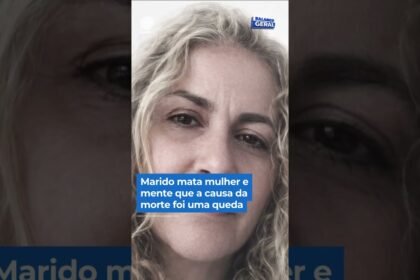 Marido mata mulher e mente que a causa da morte foi uma queda