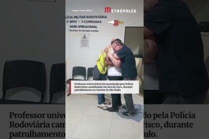 PROFESSOR DESAPARECIDO HÁ 5 ANOS É ENCONTRADO EM RODOVIA DE SP