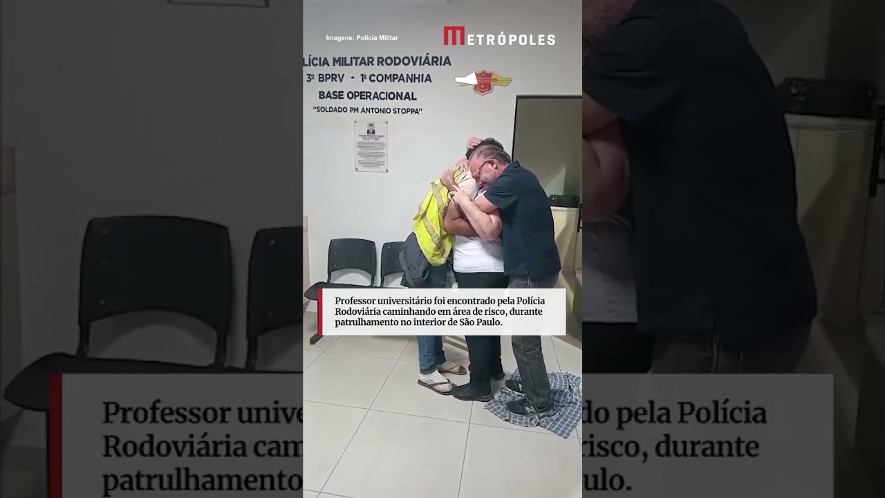 PROFESSOR DESAPARECIDO HÁ 5 ANOS É ENCONTRADO EM RODOVIA DE SP