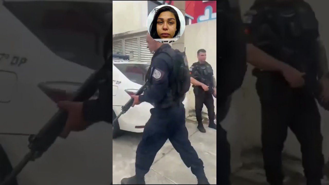 Alerquina do crime, foi presa no Rio de Janeiro!