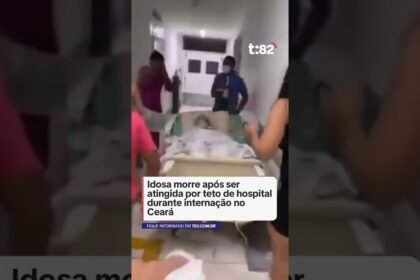 Idosa morre após ser atingida por teto de hospital durante internação no Ceará