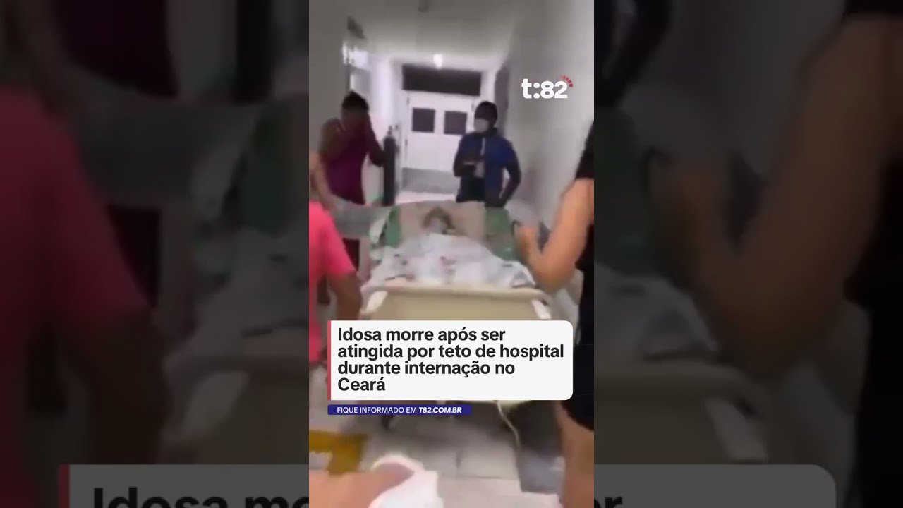 Idosa morre após ser atingida por teto de hospital durante internação no Ceará