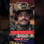 Pernambucano foi para Ucrânia, lutar na guerra contra a Rússia! Você teria essa coragem?