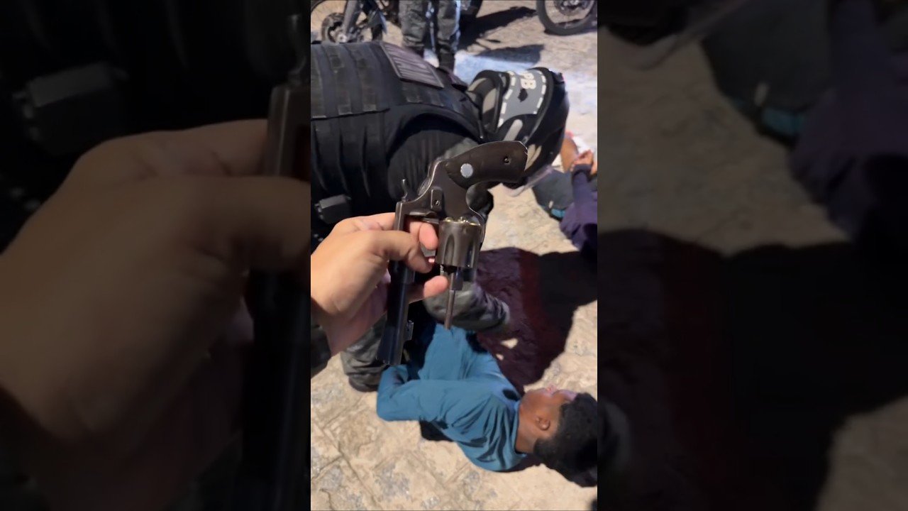 Dupla de assaltantes foram presos em flagrante no bairro de Mangabeira na cidade de João Pessoa na Paraíba!
