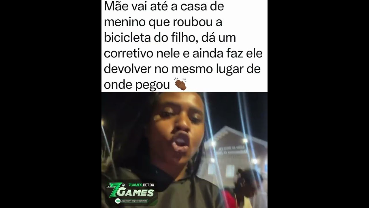 Mãe vai atrás de ladrão que roubou a bicicleta do seu filho! 😱