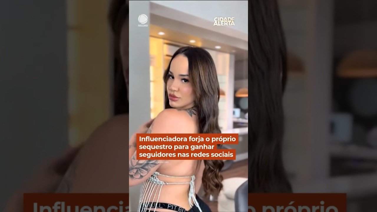 Influenciadora forja o próprio sequestro para ganhar seguidores  e tirar dinheiro da mãe  ! 🥺