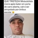 Um motociclista de 32 anos morreu após ser atropelado por um ônibus escolar em São Paulo.
