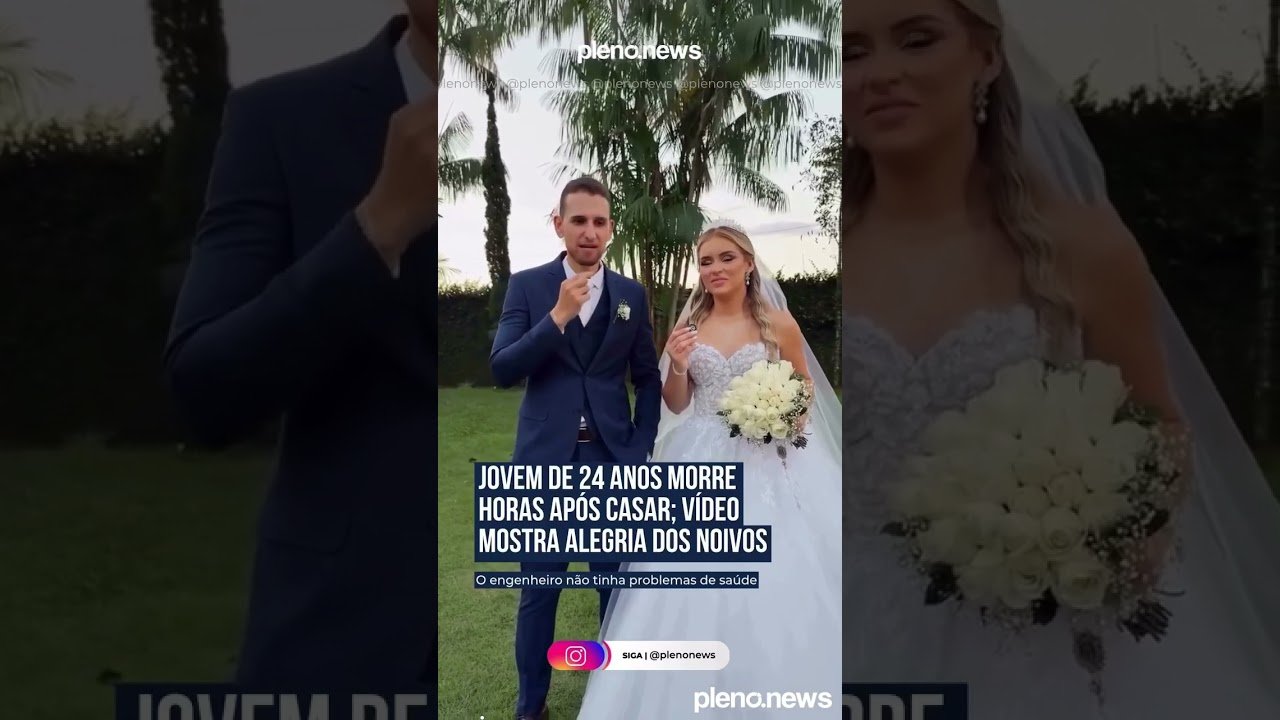Ele casou no sábado, faleceu no domingo ! 💔
