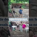 Cerca de dez pessoas ficam feridas após desabamento de casa no Ceará